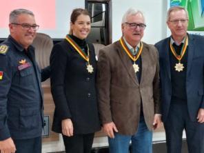 Corpo de Bombeiros de Cruz Alta comemoram 72 anos com entrega de comendas