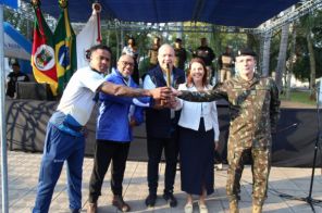 Cruz Alta recebe o Fogo Simbólico da Pátria em cerimônia especial