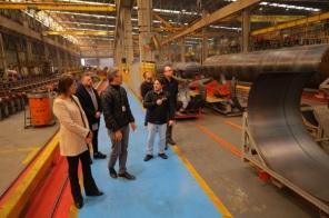 Prefeita Paula visita instalações da empresa Rodofort Guerra em Caxias do Sul