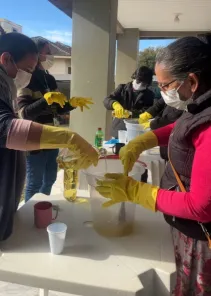 MEIO AMBIENTE>Corsan transforma óleo de cozinha usado em sabão e amplia ações 