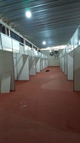 Reta final na montagem dos estandes da Expofest Ijuí