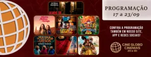DOMINGO> Confira a programação de filmes  no Cine Globo de Cruz Alta