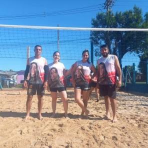 1º Torneio de Vôlei de Areia Julieli Mendes Marangon contou com 8 equipes