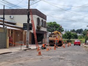 Furto de fiação deixa 18 casas sem luz por mais de 11 horas em Cruz Alta