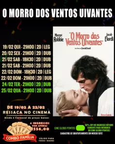 CINEMA: Confira os filmes em Cartaz neste sábado em Cruz Alta