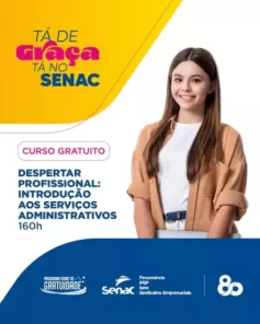 INSCRIÇÕES ATÉ HOJE> Senac oferece curso gratuito em Cruz Alta