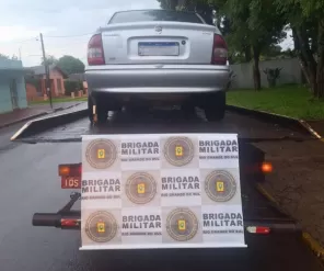 BRIGADA> Suspeitos de furto em Ijuí são localizados e detidos em Cruz Alta