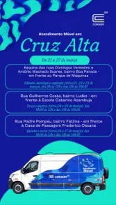 CRISE DAS CONTAS DE ÁGUA> Van de atendimento móvel segue hoje na Boa Parada 