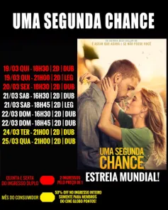 DOMINGO: Confira a programação de filmes no Cine Globo de Cruz Alta