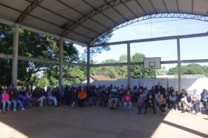 COXILHA VAI À ESCOLA> Lançamento foi na escola Gabriel Annes da Silva