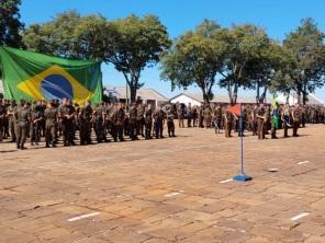 Passagem de comando da Artilharia Divisionária da 3ª Divisão de Exército