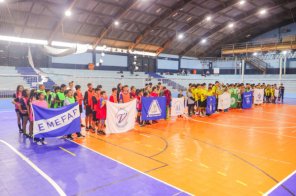 CEM 2025> Campeonato de Escolas Municipais movimenta Ginásio de Esportes