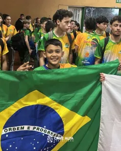 Projeto Basketito leva alunos de Cruz Alta para intercâmbio na Argentina