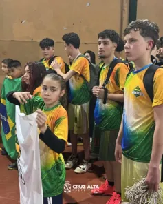 Projeto Basketito leva alunos de Cruz Alta para intercâmbio na Argentina