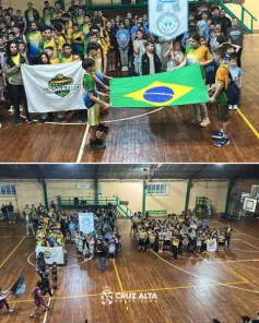 Projeto Basketito leva alunos de Cruz Alta para intercâmbio na Argentina