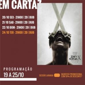 DOMINGO: Confira a programação de filmes  no Cine Globo de Cruz Alta 