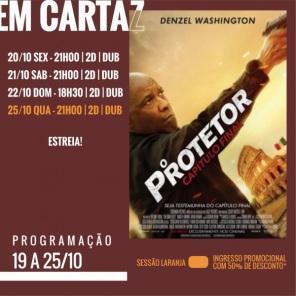 DOMINGO: Confira a programação de filmes  no Cine Globo de Cruz Alta 