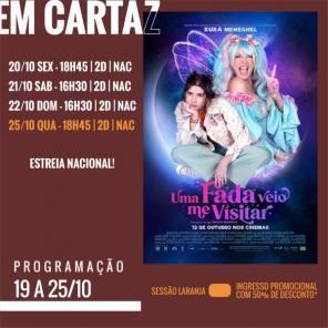 DOMINGO: Confira a programação de filmes  no Cine Globo de Cruz Alta 