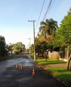 Corsan repara rompimento de rede para restabelecer abastecimento de água