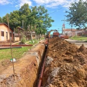Corsan investe R$ 2,8 milhões em obras de esgoto que beneficiarão os bairros S