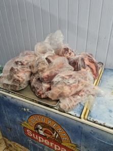 DECRAB apreende cerca de 108 kg de carne imprópria para o consumo em Cruz Alta