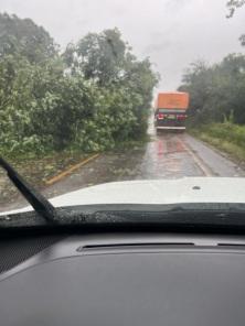 Temporal em Cruz Alta teve rajada de vento de 141 km/h e alguns estragos 