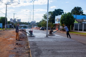 MODERNIZAÇÃO> Avançam obras da Avenida Xavantes em Cruz Alta