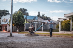 MODERNIZAÇÃO> Avançam obras da Avenida Xavantes em Cruz Alta
