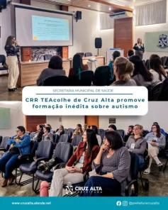 Cruz Alta promove capacitação sobre autismo para municípios da região