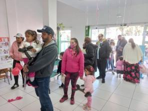 Mais de 590 doses foram aplicadas no Dia D de vacinação