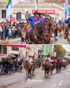 20 DE SETEMBRO>Desfile Farroupilha reúne mais de 500 cavalarianos em Cruz Alta