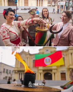20 DE SETEMBRO>Desfile Farroupilha reúne mais de 500 cavalarianos em Cruz Alta