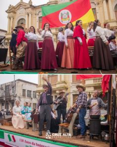 20 DE SETEMBRO>Desfile Farroupilha reúne mais de 500 cavalarianos em Cruz Alta