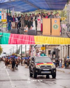 20 DE SETEMBRO>Desfile Farroupilha reúne mais de 500 cavalarianos em Cruz Alta