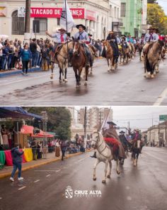 20 DE SETEMBRO>Desfile Farroupilha reúne mais de 500 cavalarianos em Cruz Alta
