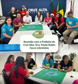 Prefeita Paula Rubin e Unicca alinham avanços da reciclagem em Cruz Alta