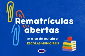 Rematrículas da rede municipal de Cruz Alta começam nesta quarta-feira
