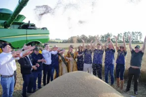 HOJE > Cruz Alta recebe abertura oficial da colheita do trigo no RS
