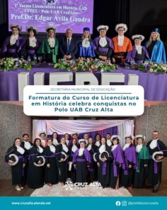 Formatura do Curso de Licenciatura em História celebra conquistas no Polo UAB 