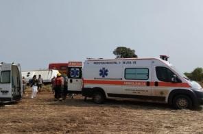Acidente com micro-ônibus da prefeitura de Alegrete deixa um morto na RS-377