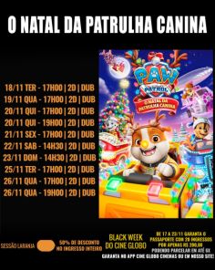 CINEMA: Confira os filmes em Cartaz neste sábado em Cruz Alta