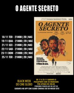 DOMINGO: Confira a programação de filmes  no Cine Globo de Cruz Alta