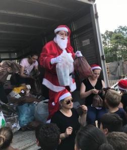 Ação do bem: Distribuição de cestas e brinquedos em Cruz Alta 