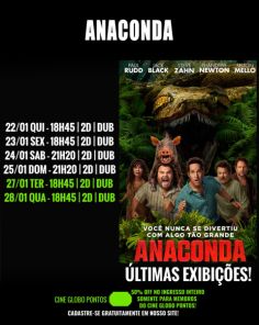 DOMINGO: Confira a programação de filmes no Cine Globo de Cruz Alta