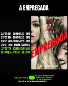 DOMINGO: Confira a programação de filmes no Cine Globo de Cruz Alta