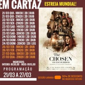 CINEMA: Confira os filmes em Cartaz neste sábado em Cruz Alta