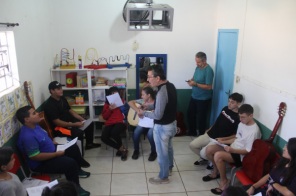 Coxilha vai à escola esteve no Francisco Puppo; amanhã Ana Verissimo e Getúlio