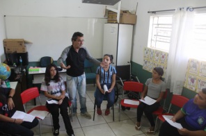 Coxilha vai à escola esteve no Francisco Puppo; amanhã Ana Verissimo e Getúlio