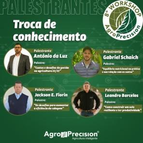 8º Workshop AgroPrecision será realizado nesta quinta no Clube Arranca