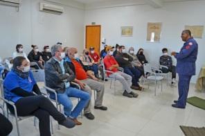 Bombeiros realizam capacitação de prevenção e combate a incêndios no HSVP